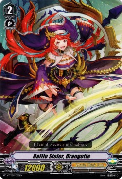 Battle Sister, Orangette [V Format] (V.1 - Common)