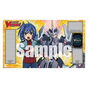 Awakening of Twin Blades: "Aichi and Majesty Lord Blaster" Playmat