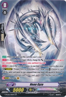 Neon Gyze // Dragon Deity of Destruction, Gyze [G Format]