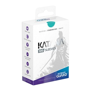 100 Ultimate Guard Katana Sleeves (Turquoise)