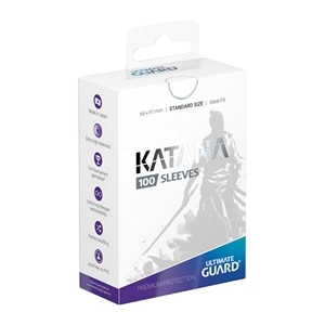 100 Ultimate Guard Katana Sleeves (White)