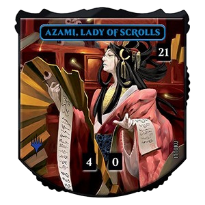 Azami, Lady of Scrolls Relic Token (Foil)