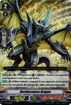 Recklessness Dragon [V Format] (V.2 - Triple Rare)