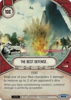 The Best Defense...