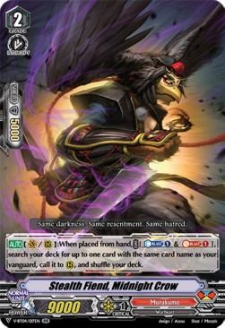 Stealth Fiend, Midnight Crow [V Format]