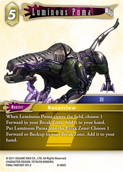 Luminous Puma (8-080)