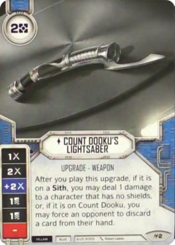 Count Dooku's Lightsaber