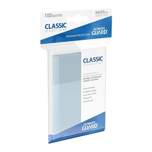 100 Ultimate Guard Classic Soft Sleeves