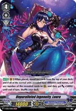 Unparalleled Ingenuity, Loura [V Format] (V.1 - Legend Idol Rare)