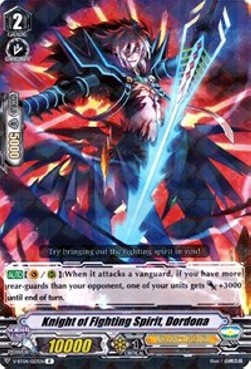 Knight of Fighting Spirit, Dordona [V Format]