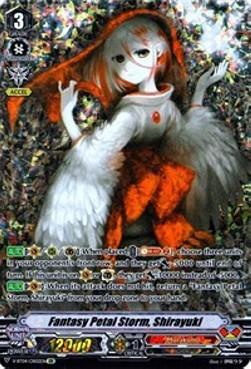 Fantasy Petal Storm, Shirayuki [V Format] (V.2 - Feature Rare)