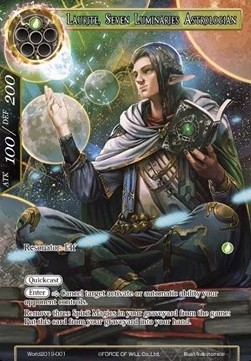 Laurite, Seven Luminaries Astrologian