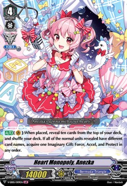 Heart Monopoly, Anezka [V Format] (V.1 - Legend Idol Rare)