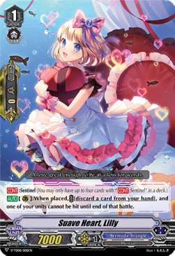 Suave Heart, Lily [V Format] (V.1 - Common)