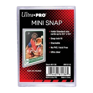 Ultra Pro Mini Snap Card Holder