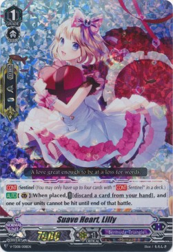 Suave Heart, Lily [V Format] (V.2 - Triple Rare)