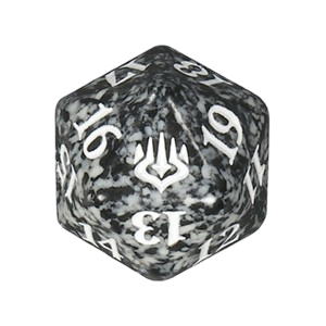 War of the Spark: D20 Die (Black)