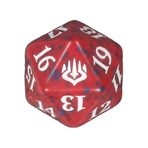 War of the Spark: D20 Die (Red)