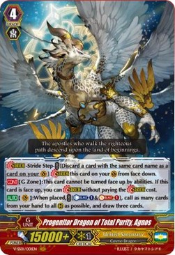 Progenitor Dragon of Total Purity, Agnos [P-Format] (V.1 - Generation Rare)