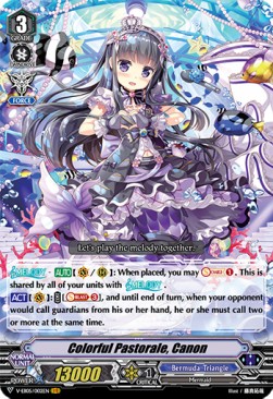 Colorful Pastorale, Canon [V Format] (V.1 - Vanguard Rare)