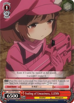 Feeling of Uneasiness, LLENN