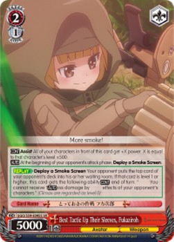 Best Tactic Up Their Sleeves, Fukaziroh (V.2 - Super Rare)