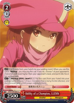 Ability of a Champion, LLENN