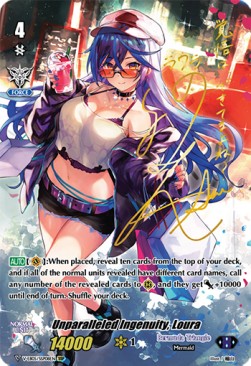 Unparalleled Ingenuity, Loura [V Format] (V.3 - Super Special Parallel)