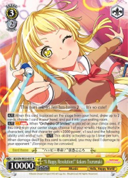 "A Happy Revolution!" Kokoro Tsurumaki (V.1 - Rare)