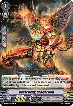 Beast Deity, Scarlet Bird [V Format]