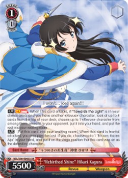 "Rebirthed Shine" Hikari Kagura (V.2 - Super Rare)