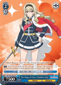 The Stage of Fate, Claudine Saijo (V.1 - Trial Deck)