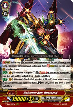 Universe Ace, Bustered [V Format] (V.1 - Triple Rare)