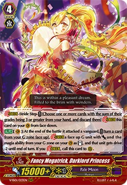 Fancy Megatrick, Darklord Princess [V Format] (V.1 - Triple Rare)