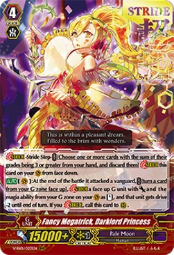 Fancy Megatrick, Darklord Princess [V Format] (V.2 - Triple Rare)