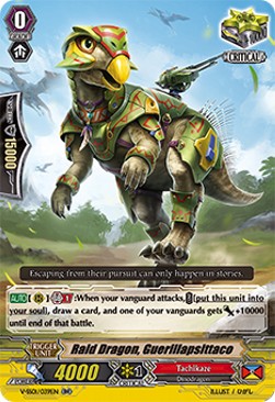 Raid Dragon, Guerrillapsittaco [V Format] (V.1 - Double Rare)