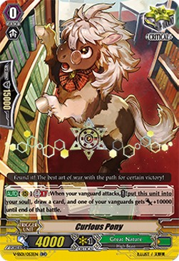 Curious Pony [V Format] (V.2 - Double Rare)