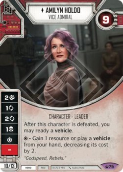 Amilyn Holdo - Vice Admiral