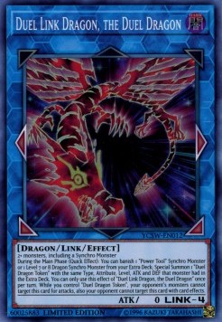 Duel Link Dragon, the Duel Dragon (V.1 - Super Rare)