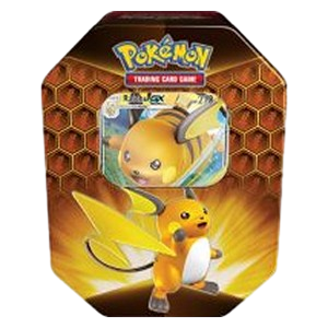 Hidden Fates: Raichu GX Tin