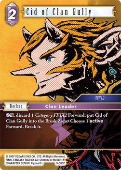 Cid of Clan Gully (9-085) (V.1)