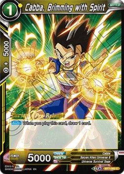 Cabba, Brimming with Spirit