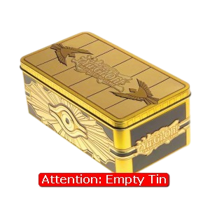 2019 Gold Sarcophagus Tin: Empty Tin