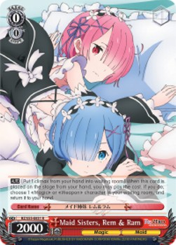 Maid Sisters, Rem & Ram (V.1 - Rare)