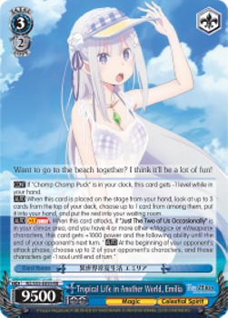 Tropical Life in Another World, Emilia (V.1 - Double Rare)