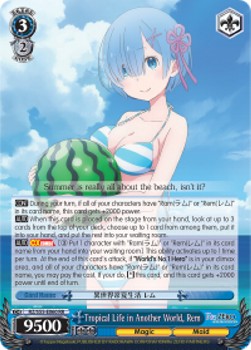 Tropical Life in Another World, Rem (V.1 - Double Rare)