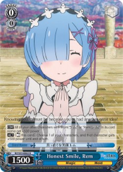 Honest Smile, Rem (V.1 - Rare)