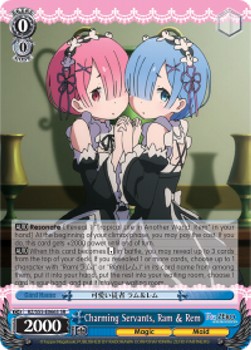 Charming Servants, Ram & Rem (V.2 - Super Rare)