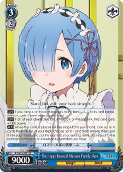 The Happy Roswaal Mansion Family, Rem (V.1 - Rare)