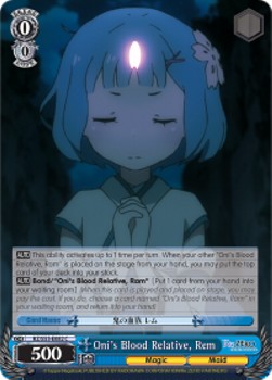 Oni's Blood Relative, Rem